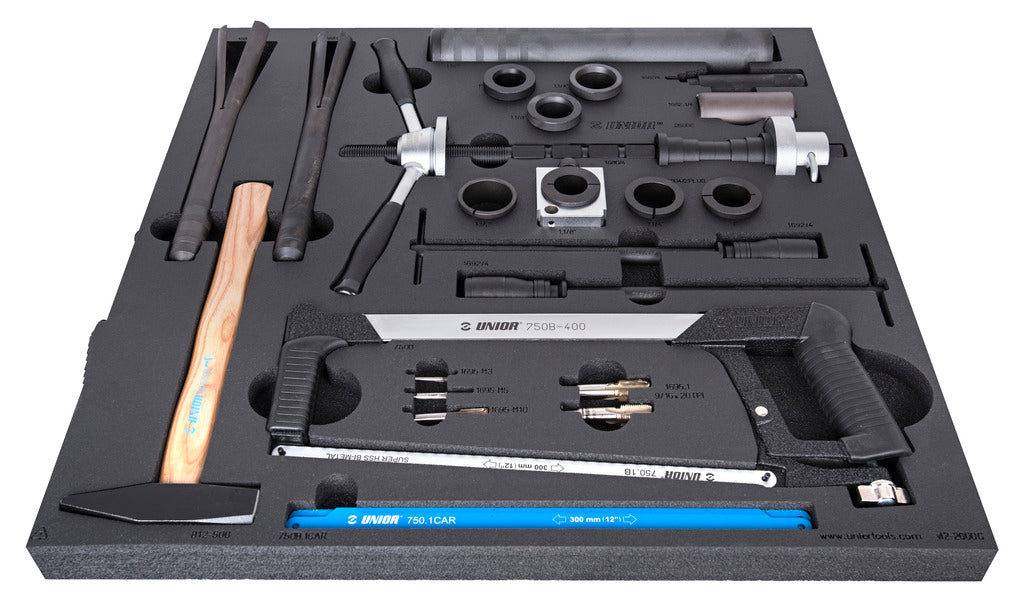Unior Master Bench Tray #2, frame and fork tools (SET2-2600C)