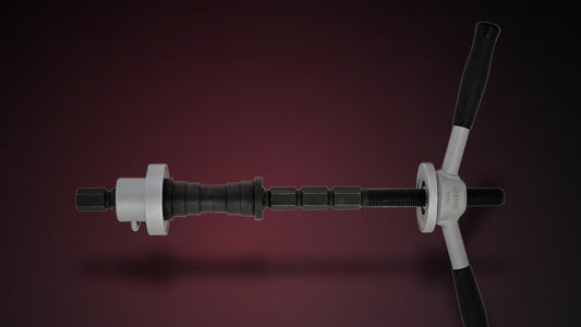 The Unior 1680/4 headset bearing cup press tool