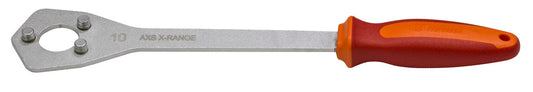 Unior Cassette Wrench X Range for SRAM AXS 10-tooth small cogs - three-pin wrench etched 10 AXS X-RANGE with 350 mm handle