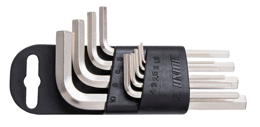 Set of hexagon wrenches on plastic clip - 220/3PH-US