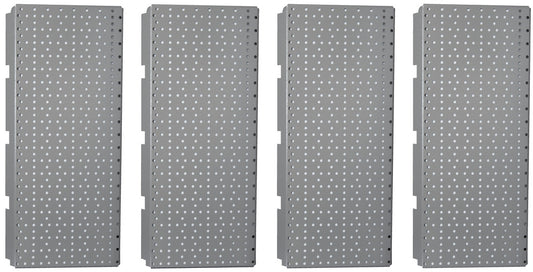 Perforated Back for Angle Modular Work Bench, 4 pcs set