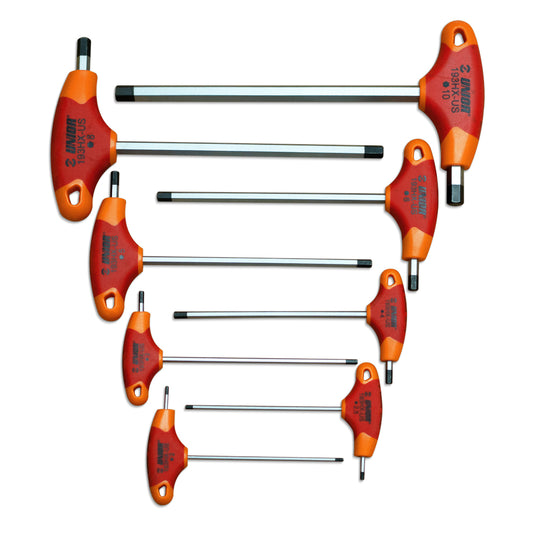 8-piece T-Handle Hex Set - 193HX-US