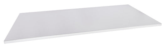 Unior Inox stainless steel bench top, 6 ft, stainless surface over a wood core.