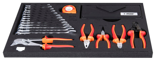 Bike Tool Set In SOS Tool Tray - 1600SOS14-US