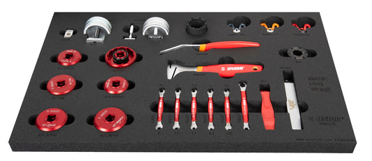 Bike Tool Set In SOS Tool Tray - 1600SOS18-US