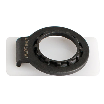 Unior Emergency Pocket Cassette Lockring Tool 1669/4 with integrated spoke wrench, compact trailside tool