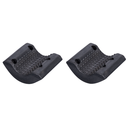 Pair of 57.2 mm Unior textured rubber clamp jaw covers, replacement pads for the Master Shop repair stand