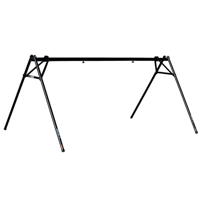 Unior Event Stand 1693F, folding A-frame bicycle display rack with twin upright supports for race-day pits