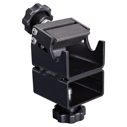 Unior Thru-axle Adaptor 1693R.2 for 1693R Pro Road Stand, black clamp block with knurled tension knob