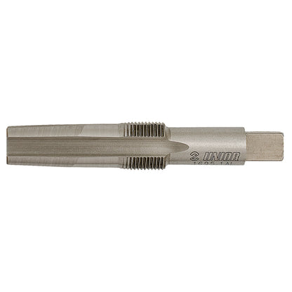 Unior Left Pedal Reaming Tap 1695.1AL, steel cutting tap with fluted threads and square drive for 9/16 inch crank arms