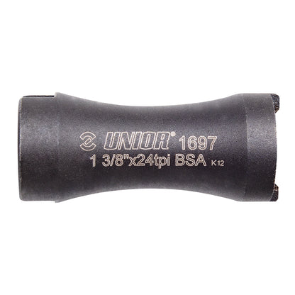 Unior 1697 bottom bracket tap, single BSA 1 3/8"x24tpi cutter for cutting threads in British-standard shells