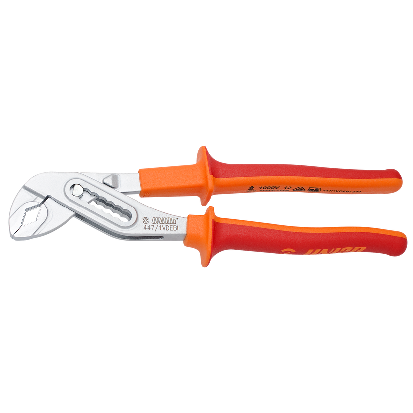 Adjustable Box Joint Pliers 447/1VDEBI Unior USA