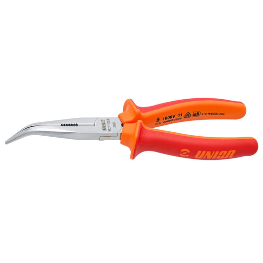 Bent Long Needle Nose Pliers - 512/1VDEBI