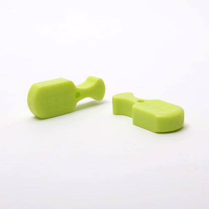 Bleedkit green Type 5 Magura MT pad spacer blocks, lever-side and caliper-side hydraulic brake bleed blocks
