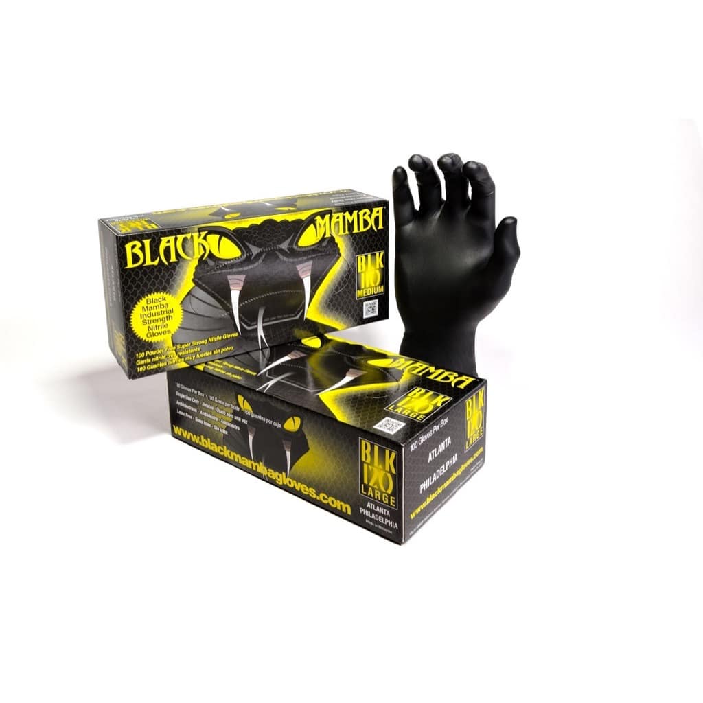 Black Mamba Black Mamba Nitrile Gloves